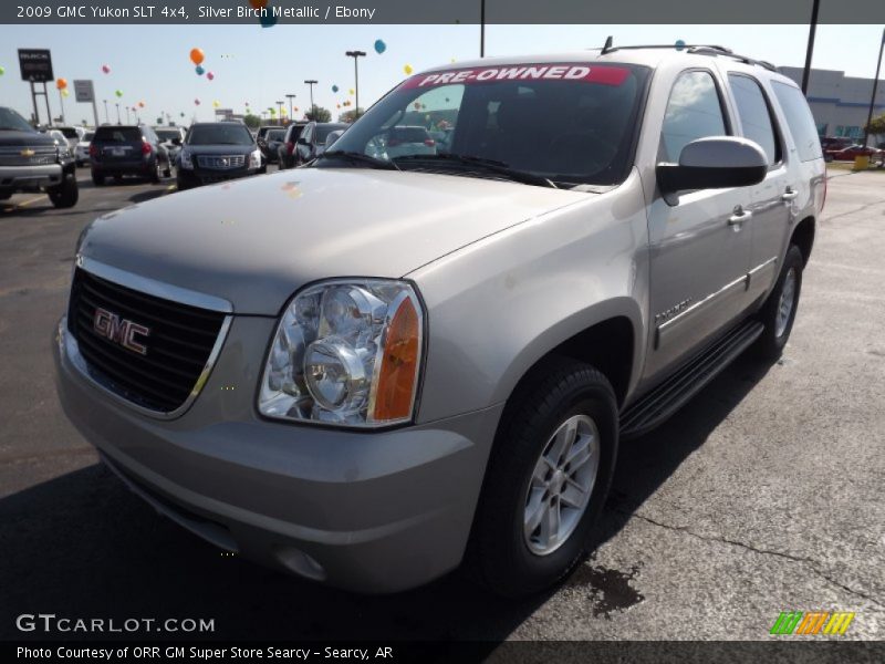 Silver Birch Metallic / Ebony 2009 GMC Yukon SLT 4x4