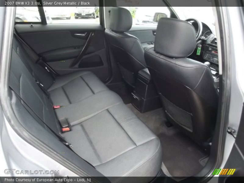 Silver Grey Metallic / Black 2007 BMW X3 3.0si