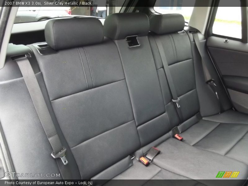 Silver Grey Metallic / Black 2007 BMW X3 3.0si