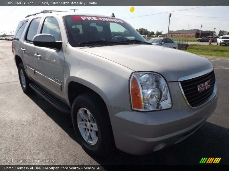 Silver Birch Metallic / Ebony 2009 GMC Yukon SLT 4x4