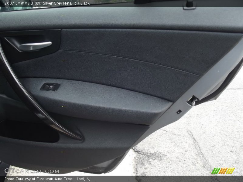 Silver Grey Metallic / Black 2007 BMW X3 3.0si