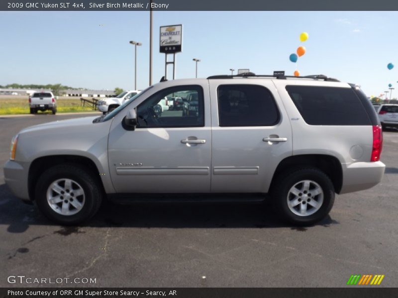 Silver Birch Metallic / Ebony 2009 GMC Yukon SLT 4x4