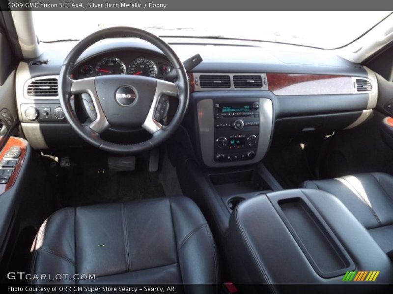 Silver Birch Metallic / Ebony 2009 GMC Yukon SLT 4x4