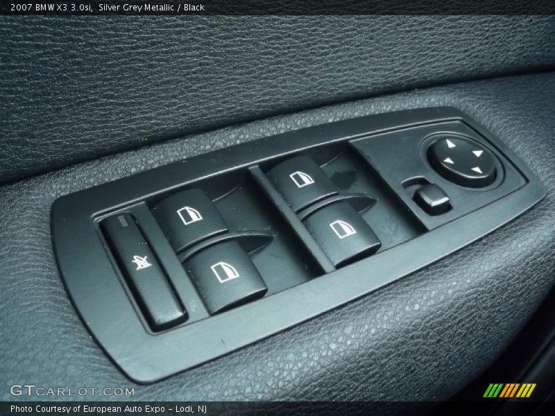 Silver Grey Metallic / Black 2007 BMW X3 3.0si