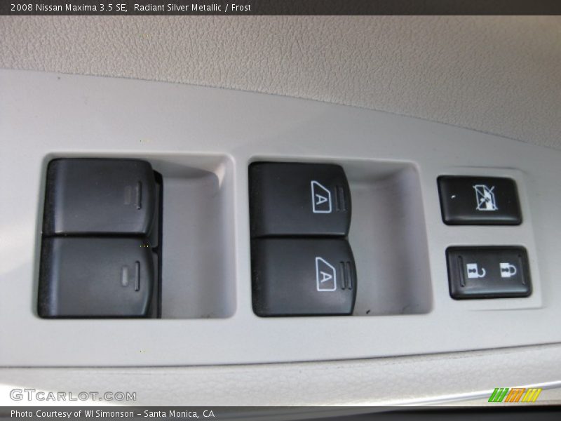Radiant Silver Metallic / Frost 2008 Nissan Maxima 3.5 SE