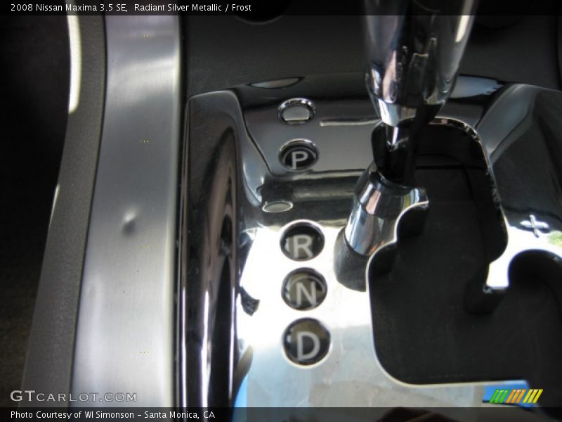 Radiant Silver Metallic / Frost 2008 Nissan Maxima 3.5 SE