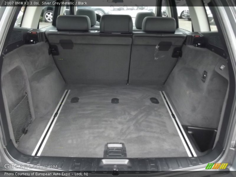 Silver Grey Metallic / Black 2007 BMW X3 3.0si