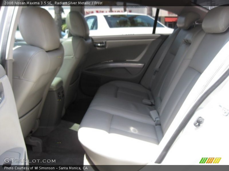 Radiant Silver Metallic / Frost 2008 Nissan Maxima 3.5 SE