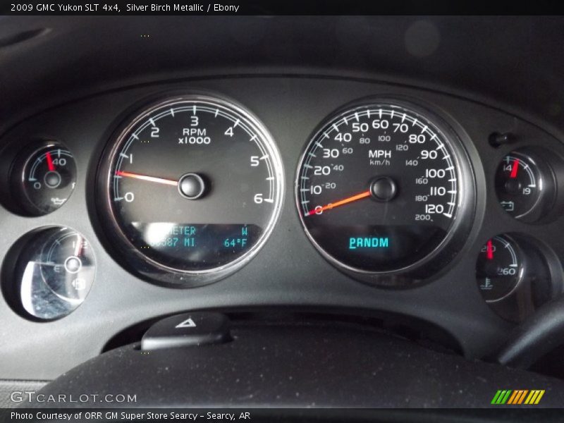 Silver Birch Metallic / Ebony 2009 GMC Yukon SLT 4x4