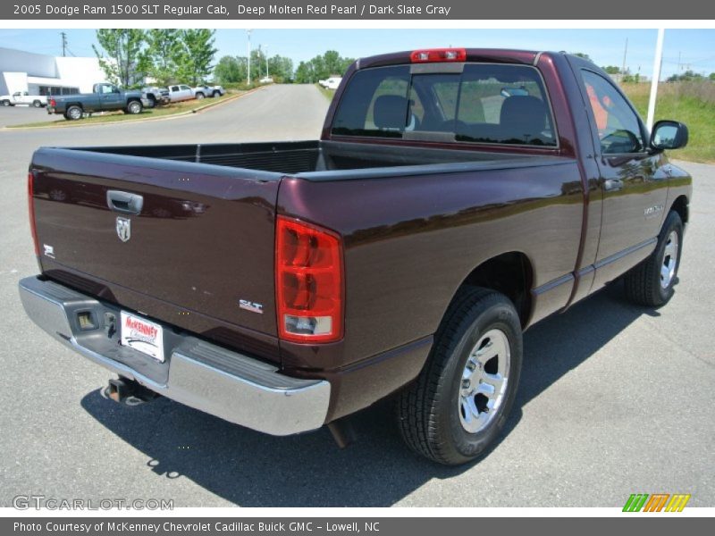 Deep Molten Red Pearl / Dark Slate Gray 2005 Dodge Ram 1500 SLT Regular Cab