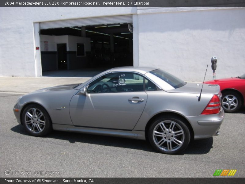Pewter Metallic / Charcoal 2004 Mercedes-Benz SLK 230 Kompressor Roadster