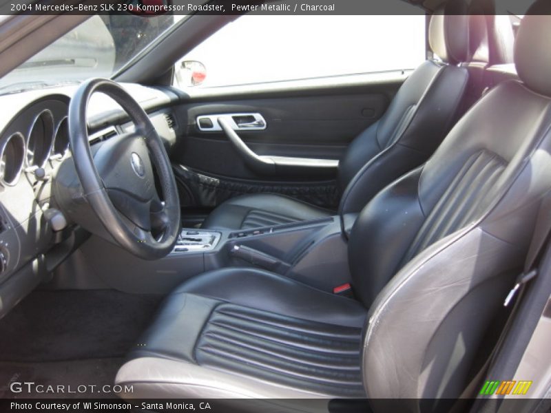 Pewter Metallic / Charcoal 2004 Mercedes-Benz SLK 230 Kompressor Roadster