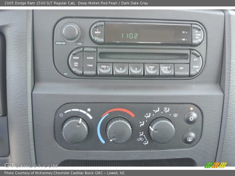 Deep Molten Red Pearl / Dark Slate Gray 2005 Dodge Ram 1500 SLT Regular Cab