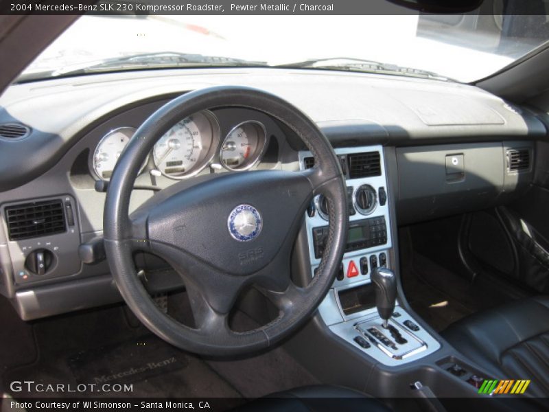 Pewter Metallic / Charcoal 2004 Mercedes-Benz SLK 230 Kompressor Roadster