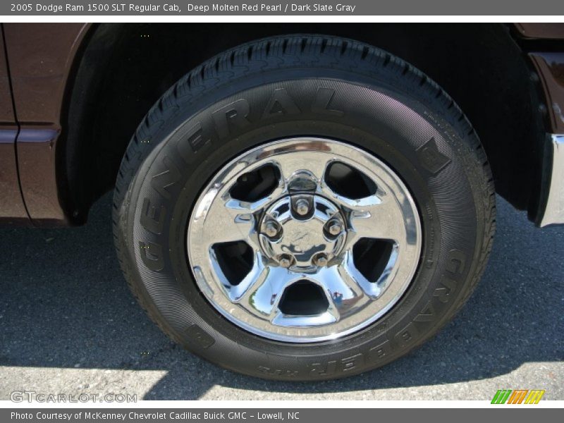 Deep Molten Red Pearl / Dark Slate Gray 2005 Dodge Ram 1500 SLT Regular Cab
