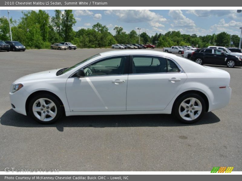  2010 Malibu LS Sedan Summit White