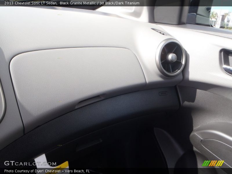 Black Granite Metallic / Jet Black/Dark Titanium 2013 Chevrolet Sonic LT Sedan