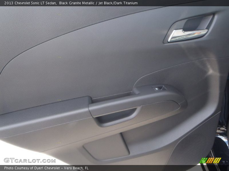 Black Granite Metallic / Jet Black/Dark Titanium 2013 Chevrolet Sonic LT Sedan