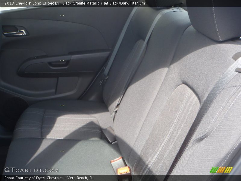 Black Granite Metallic / Jet Black/Dark Titanium 2013 Chevrolet Sonic LT Sedan