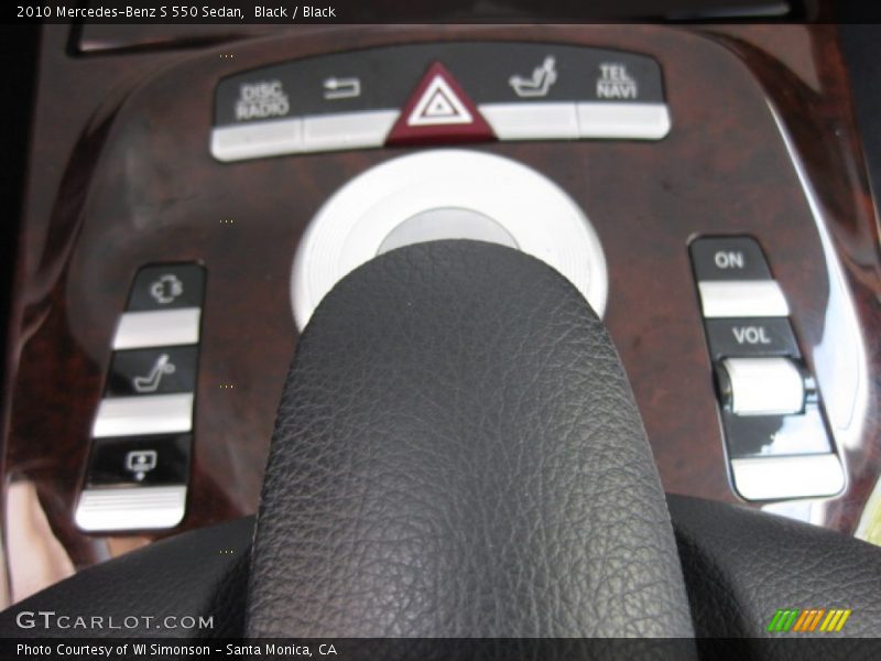 Black / Black 2010 Mercedes-Benz S 550 Sedan