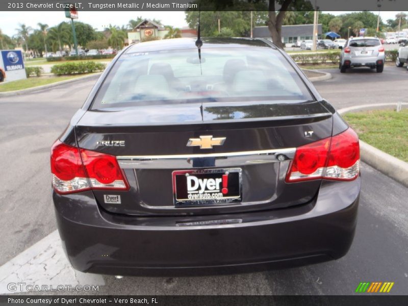 Tungsten Metallic / Medium Titanium 2013 Chevrolet Cruze LT