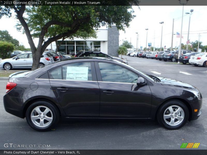 Tungsten Metallic / Medium Titanium 2013 Chevrolet Cruze LT