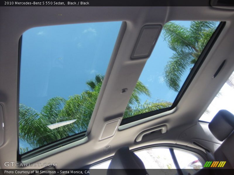 Black / Black 2010 Mercedes-Benz S 550 Sedan