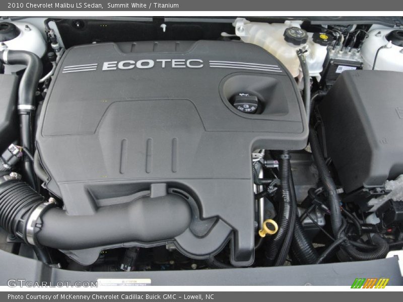  2010 Malibu LS Sedan Engine - 2.4 Liter DOHC 16-Valve VVT Ecotec 4 Cylinder
