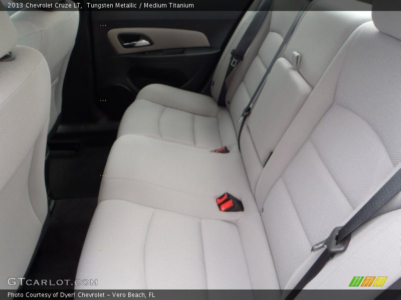 Rear Seat of 2013 Cruze LT