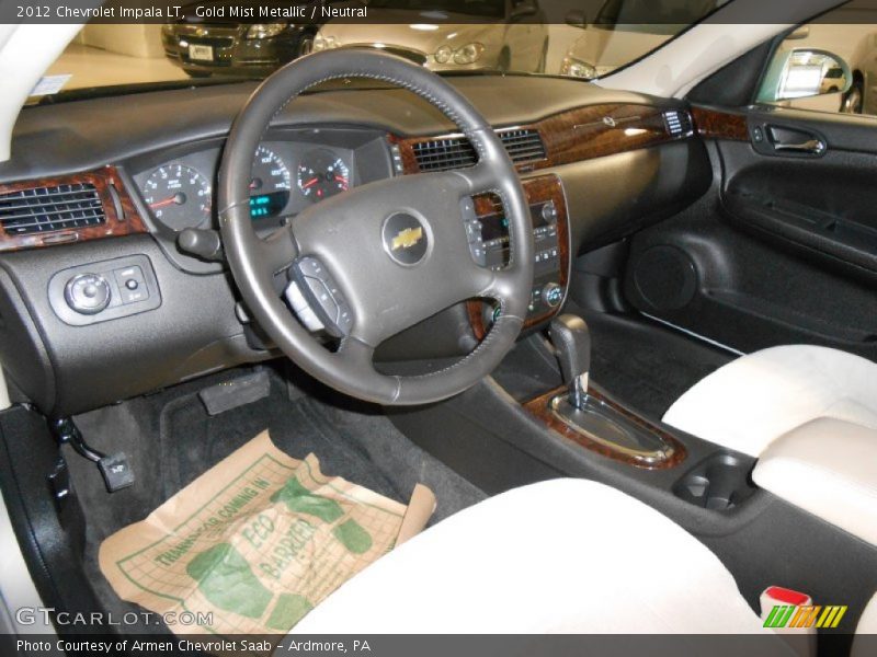 Gold Mist Metallic / Neutral 2012 Chevrolet Impala LT