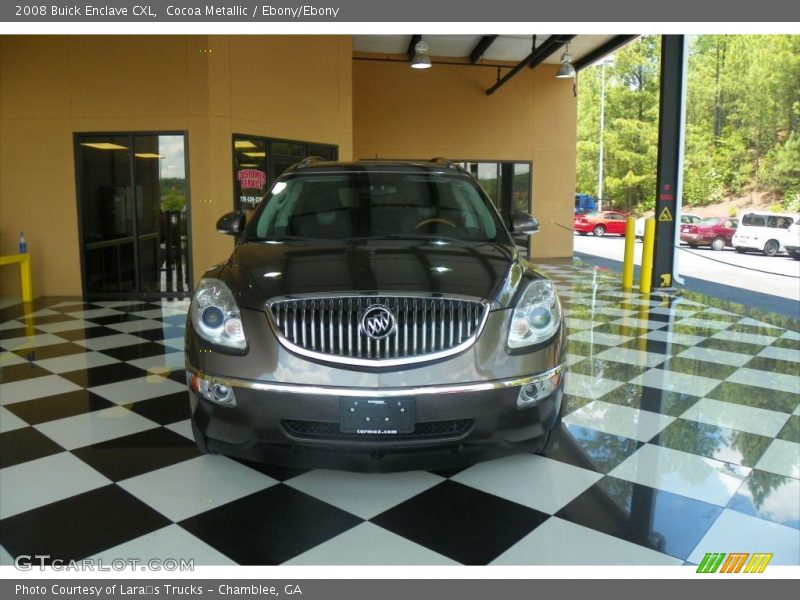 Cocoa Metallic / Ebony/Ebony 2008 Buick Enclave CXL