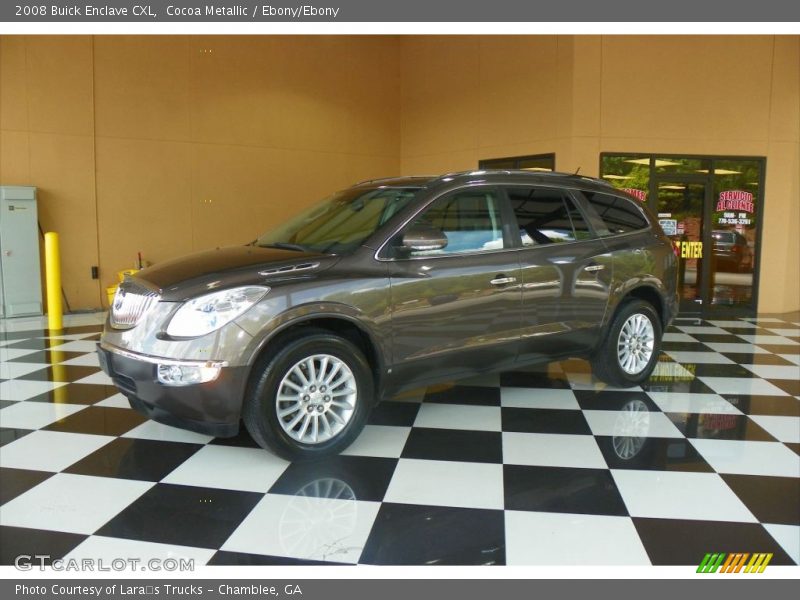 Cocoa Metallic / Ebony/Ebony 2008 Buick Enclave CXL