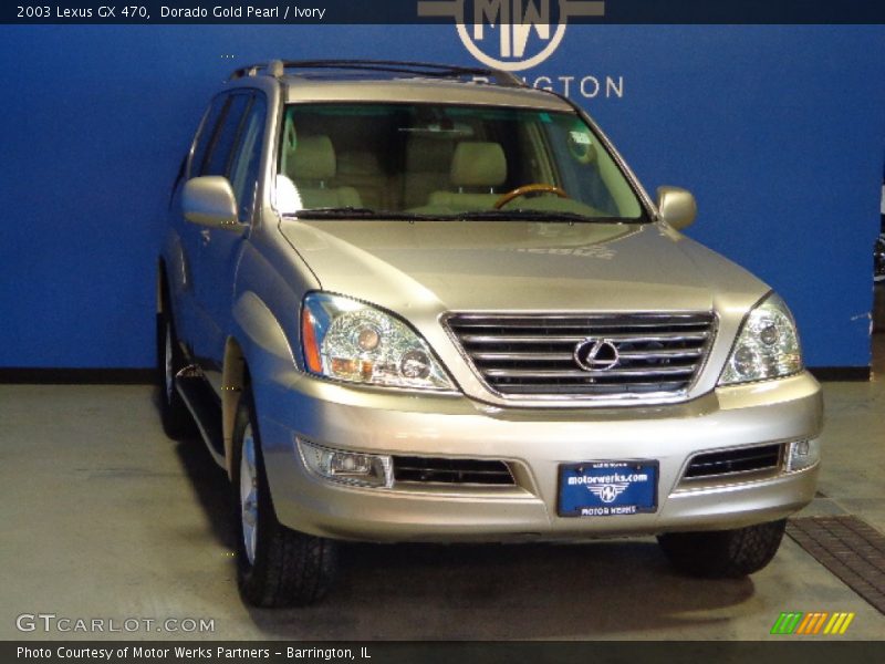 Dorado Gold Pearl / Ivory 2003 Lexus GX 470