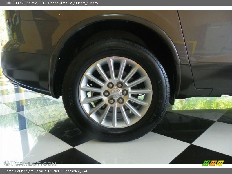 Cocoa Metallic / Ebony/Ebony 2008 Buick Enclave CXL