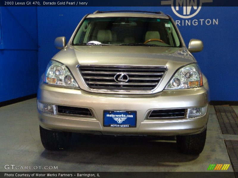 Dorado Gold Pearl / Ivory 2003 Lexus GX 470