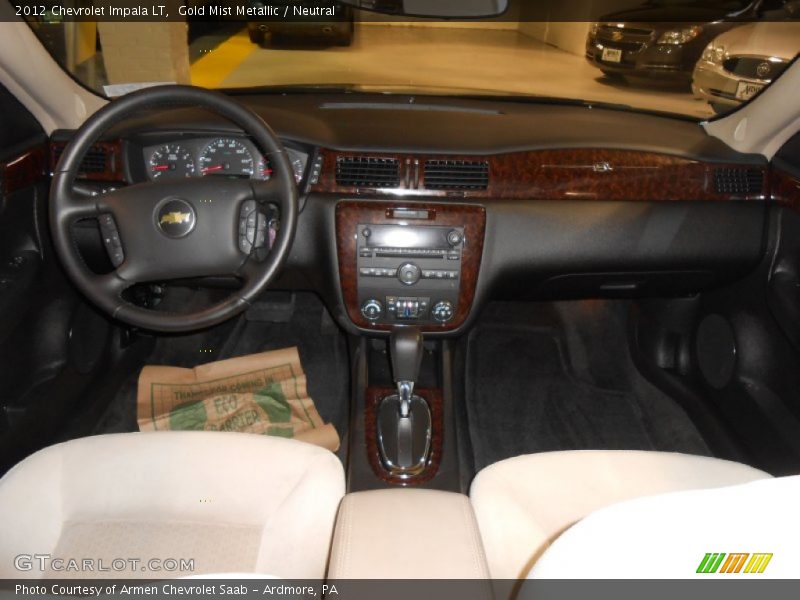 Gold Mist Metallic / Neutral 2012 Chevrolet Impala LT