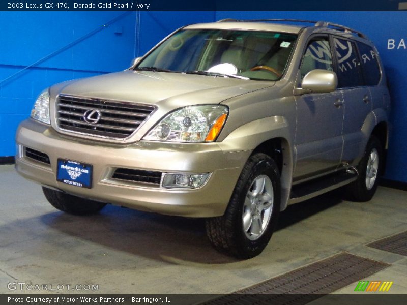 Dorado Gold Pearl / Ivory 2003 Lexus GX 470