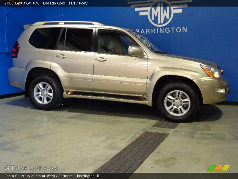 Dorado Gold Pearl / Ivory 2003 Lexus GX 470