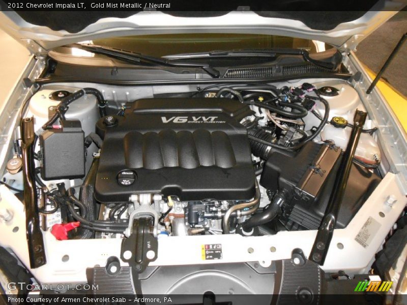 Gold Mist Metallic / Neutral 2012 Chevrolet Impala LT