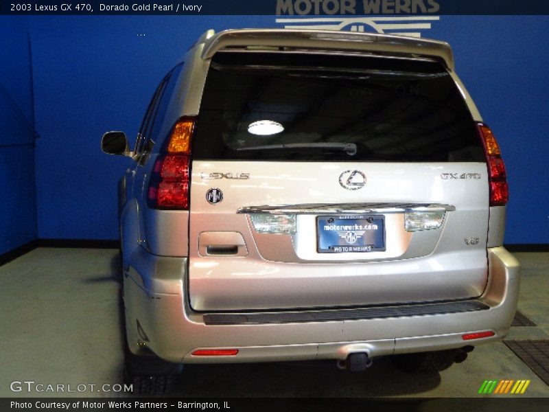 Dorado Gold Pearl / Ivory 2003 Lexus GX 470