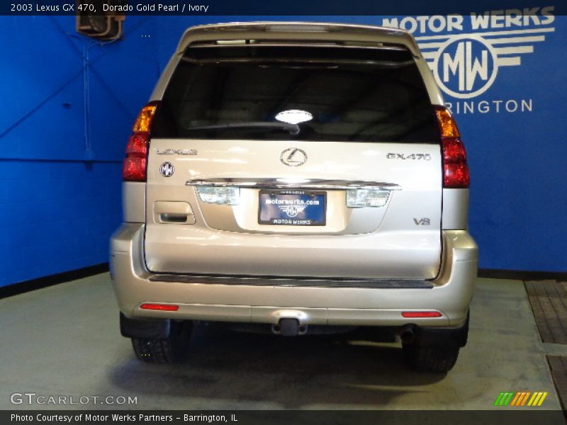 Dorado Gold Pearl / Ivory 2003 Lexus GX 470