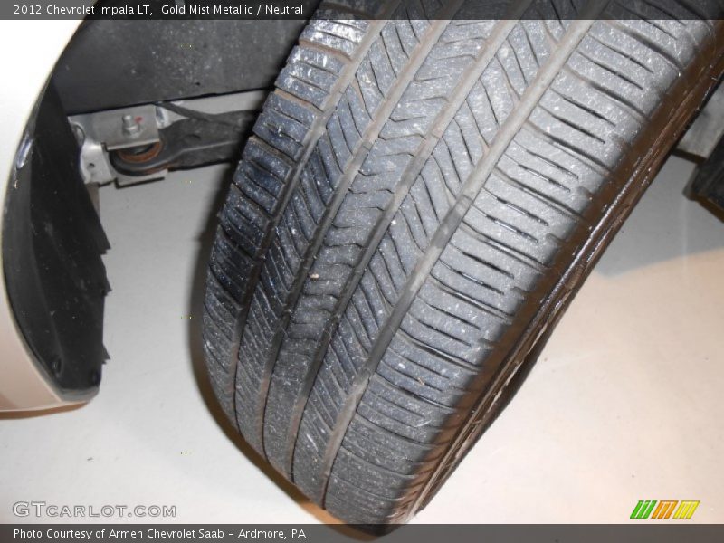 Gold Mist Metallic / Neutral 2012 Chevrolet Impala LT