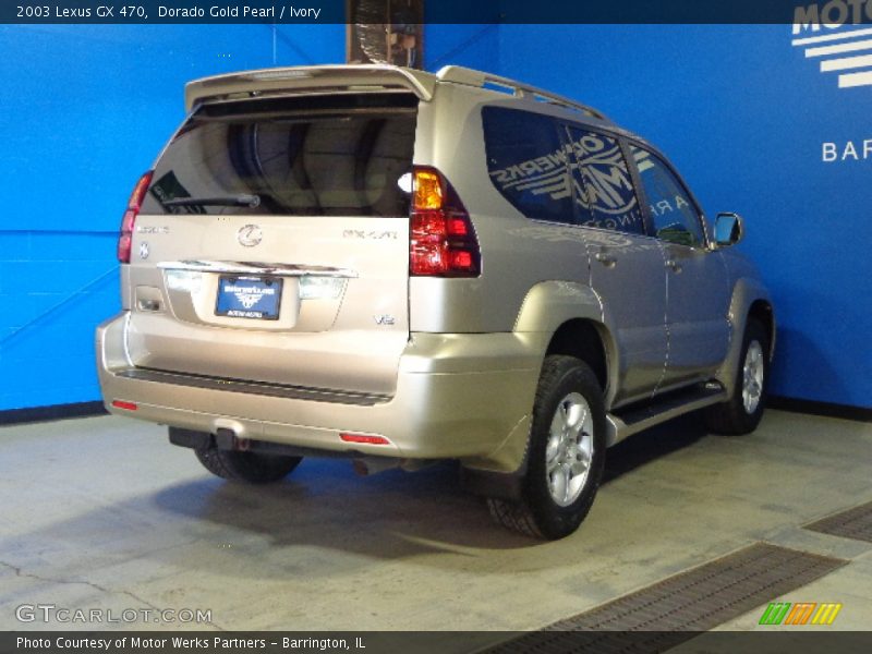 Dorado Gold Pearl / Ivory 2003 Lexus GX 470