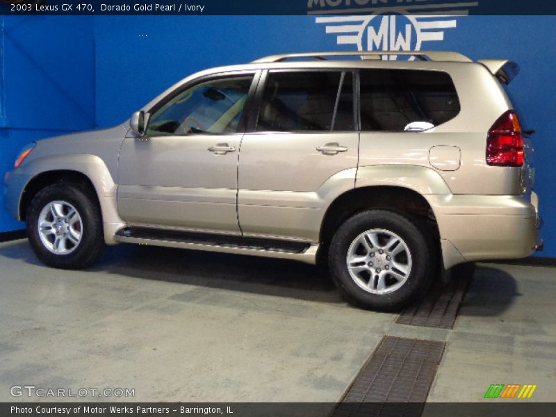 Dorado Gold Pearl / Ivory 2003 Lexus GX 470