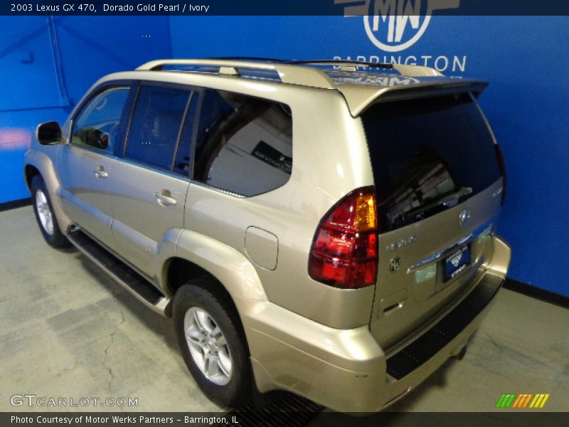 Dorado Gold Pearl / Ivory 2003 Lexus GX 470