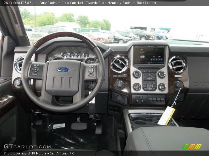 Dashboard of 2013 F250 Super Duty Platinum Crew Cab 4x4