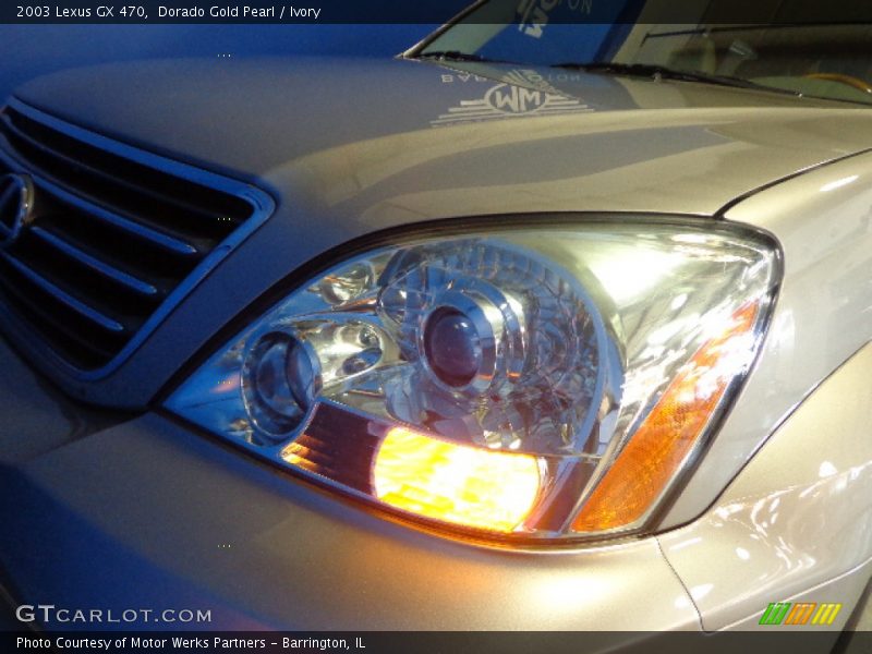 Dorado Gold Pearl / Ivory 2003 Lexus GX 470