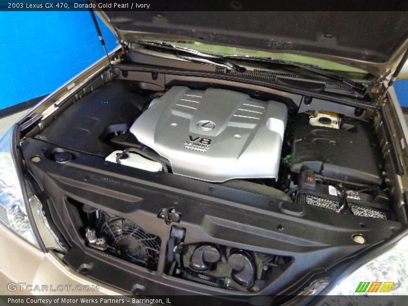  2003 GX 470 Engine - 4.7 Liter DOHC 32-Valve V8
