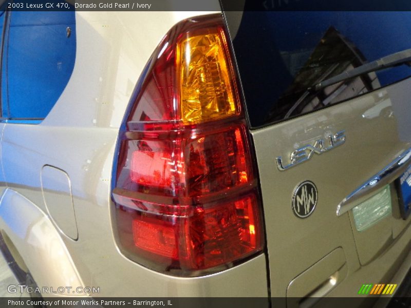 Dorado Gold Pearl / Ivory 2003 Lexus GX 470