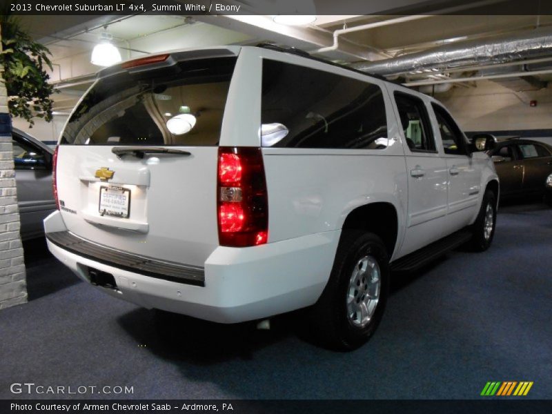 Summit White / Ebony 2013 Chevrolet Suburban LT 4x4